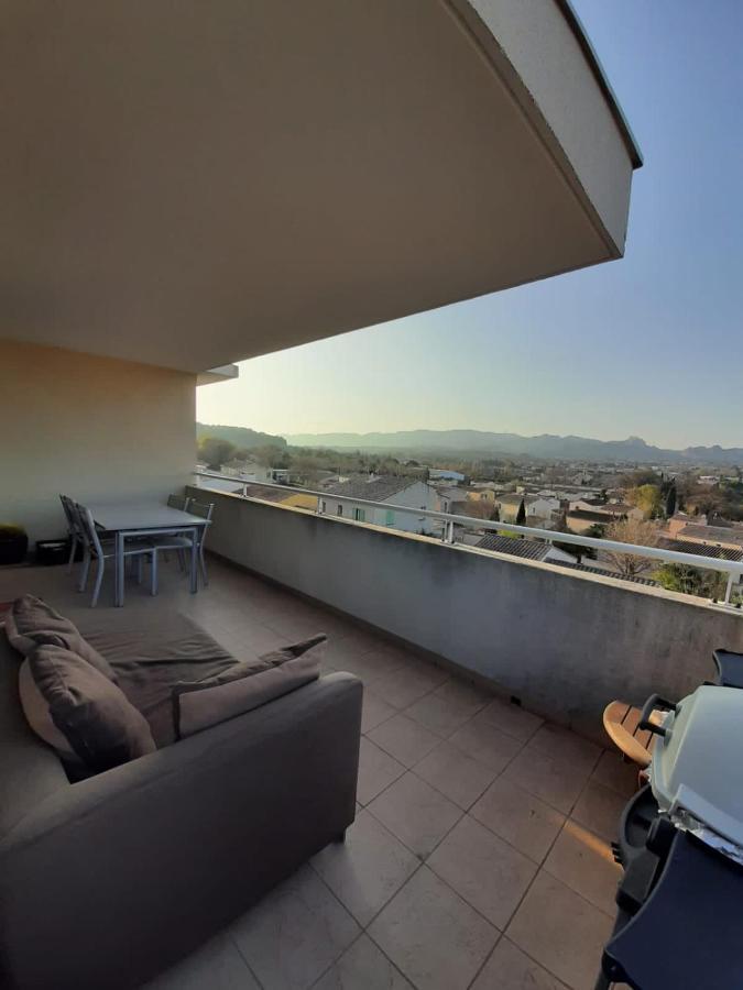 شقة Terrasse Sur Les Alpilles Saint-Rémy-de-Provence المظهر الخارجي الصورة