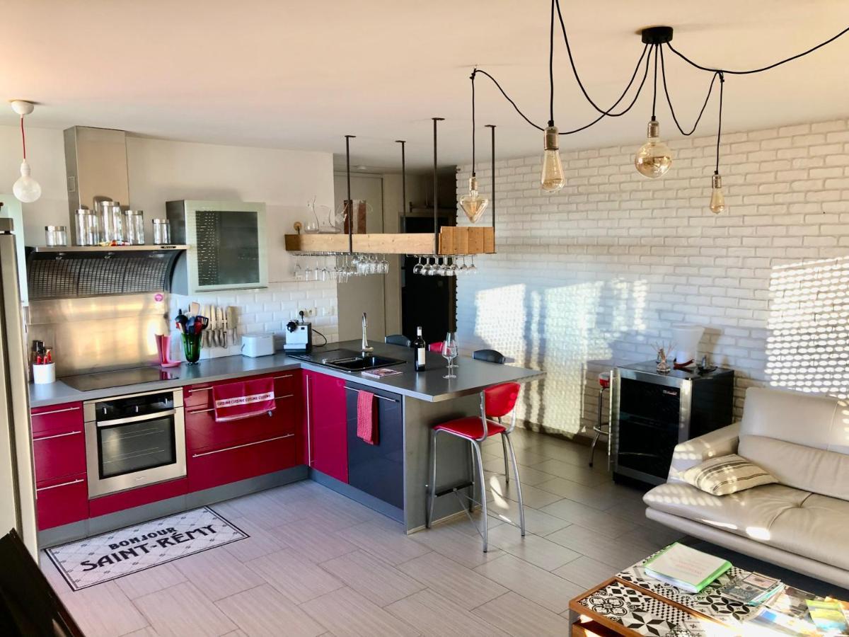 شقة Terrasse Sur Les Alpilles Saint-Rémy-de-Provence المظهر الخارجي الصورة